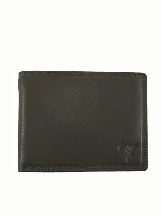 328 Δερμάτινο Ανδρικό Πορτοφόλι με RFID Dark Brown