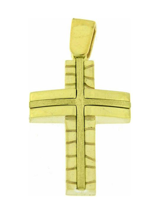 Mertzios.gr Gold Cross 14K