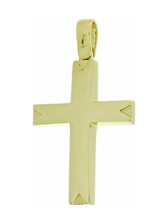 Mertzios.gr Gold Cross 14K