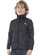 Origin Mini Wasserdichtes Kinder Sport Jacke Kurz mit Kapuze Schwarz