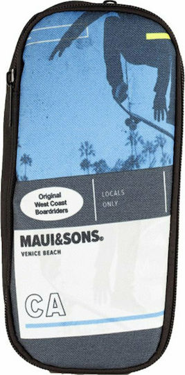 Maui & Sons Pencil Case Blue