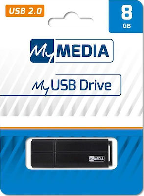 Verbatim MyMedia 8GB USB 2.0 Stick Black