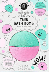 Nailmatic Nailmatic Duo Kids Bath Bombs Pink-Green ΜΑ702ΑΤWΙΝΒ