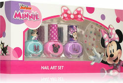 Folia Professional Nail Art Set Minnie Kids Nail Polishes 3pcs