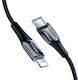 Joyroom S-1224K2 Braided USB-C to Lightning Cable 20W Black 1.2m (57983105182)