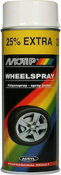 Motip Dupli Wheelspray Σπρέι Βαφής για Ζάντες-Τροχούς Αυτοκινήτου Γυαλιστερό Λευκό 500ml