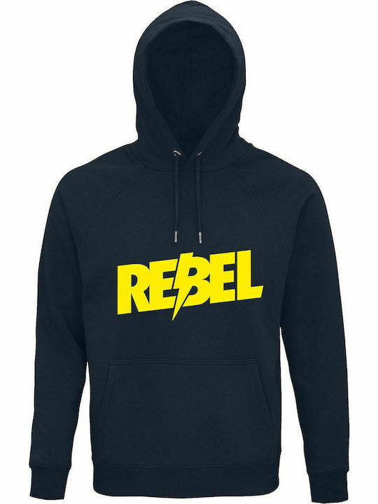 Unisex-Kapuzenpulli, Bio "Rebel", French Navy