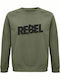 Unisex Sweatshert, Organic "Rebel", Khaki