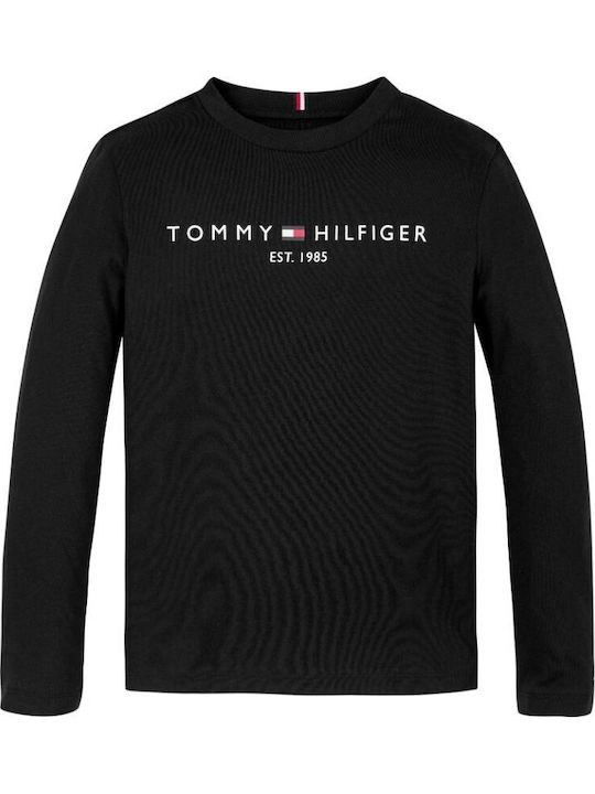 Tommy Hilfiger Παιδική Μπλούζα Μακρυμάνικη Μαύρ...
