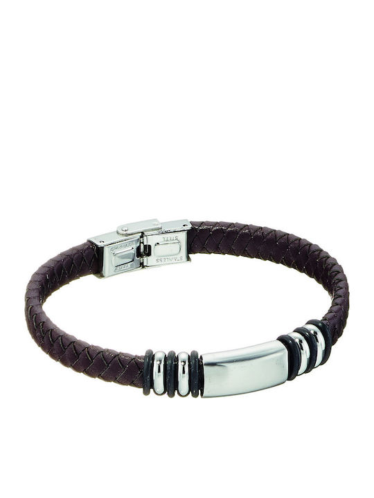 Oxzen Bracelet Handcuffs made of Leather