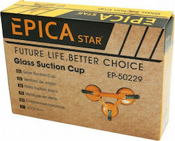 Epica Star Τριπλή Βεντούζα με Ικανότητα Συγκράτησης 100kg