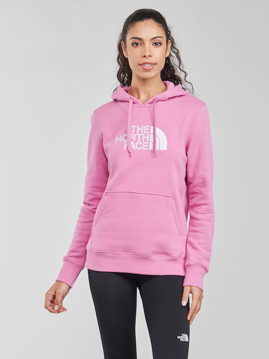 The North Face Women's Hooded Sweatshirt Pink