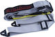 Autolegend 4 Point Seat Belt Grey in Gray Color