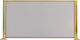 Zogometal 91x52cm Oro Matt