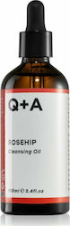 Q+A Natural Skincare Rosehip Cleansing Oil 100ml