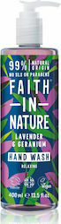 Faith in Nature Lavender & Geranium Cream Soap 400ml