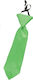 Tie Lime Carnival Tie Green