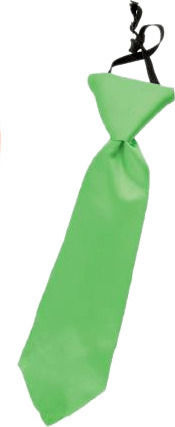 Tie Lime Carnival Tie Green