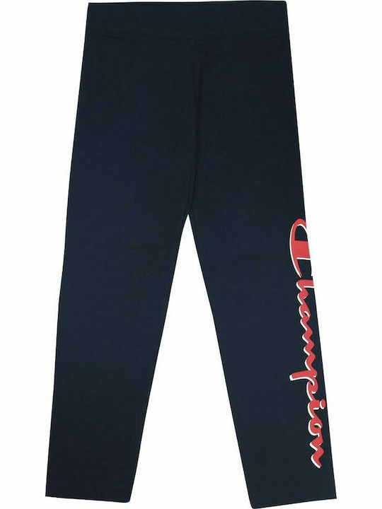 Kids Legging Sports Long Navy Blue