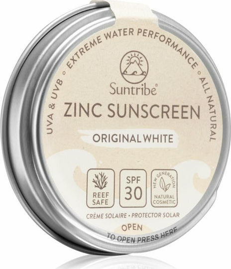 Suntribe Zinc Sunscreen Sonnencreme Creme Gesicht SPF30 45gr