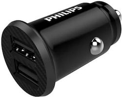 Philips Car Charger with Ports 2xUSB-A Philips Car Charger with Ports 2xUSB-A