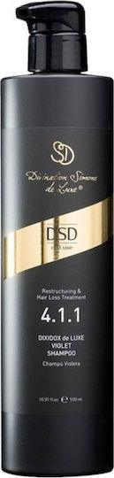 DSD de Luxe 4.1.1 Violet Restructuring & Hair Loss Treatment Shampoos against Hair Loss for All Hair Types 500ml
