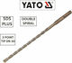 Yato Diamond Drill with SDS Plus Shank for Masonry, Glass and Tiles 10x210mm