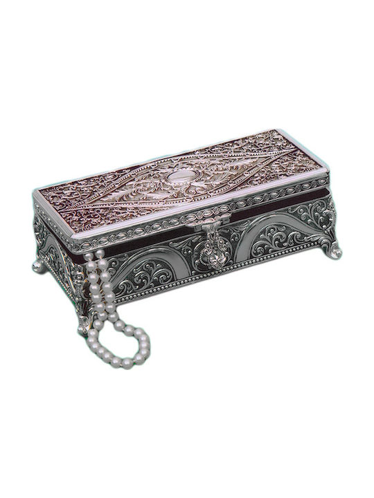 Karvounis Jewellery Box Metal 24x8x8cm