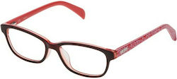 Tous Kinder Acetat Brillengestell Braun VTK530 ...
