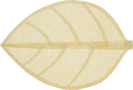 Atmosphera Platzdeckchen Stoff Beige 50x33cm 1Stück