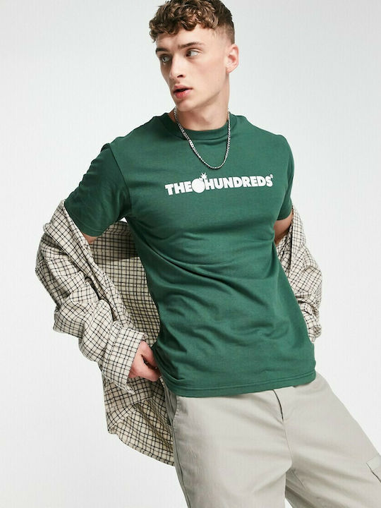 The Hundreds Herren T-Shirt Kurzarm Grün