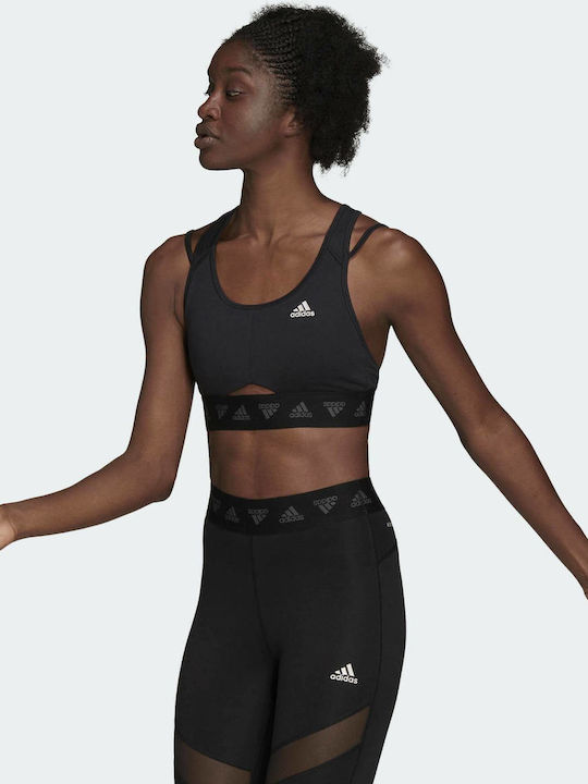 adidas Femei Atletic Sutien sport Negru