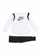 Kids' Set with Leggings Summer 2pcs White