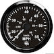 Osculati Μιλιόμετρο Σκάφους Μιλιόμετρο 55mph Inox Μαύρο 85mm