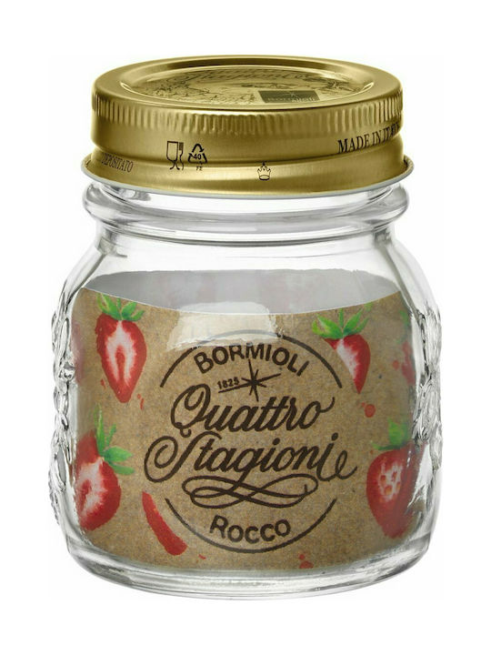 Bormioli Rocco Quattro Stagioni Βάζο Γενικής Χρήσης με Καπάκι Γυάλινο 150ml