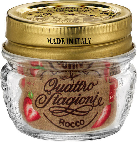 Bormioli Rocco Quattro Stangioni Βάζο Γενικής Χρήσης με Καπάκι Γυάλινο Διάφανο 40ml