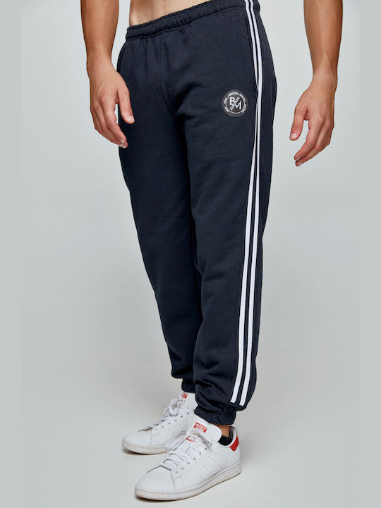 Bodymove Men's Sweatpants with Rubber Navy Blue