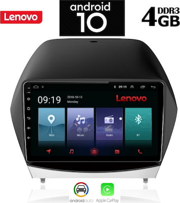Lenovo SSX9796 Ηχοσύστημα Αυτοκινήτου για Hyundai IX35 (Bluetooth/USB/AUX/WiFi/GPS) με Οθόνη Αφής 10"