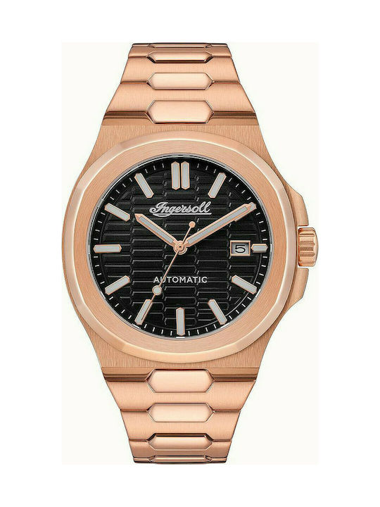 Ingersoll Catalina Watch Automatic with Pink Gold Metal Bracelet