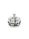 Karvounis Inox Tabletop Rotating Spice Rack Silver 6pcs