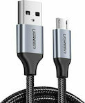 Ugreen Braided USB 2.0 to micro USB Cable Μαύρο 1.5m (60147)