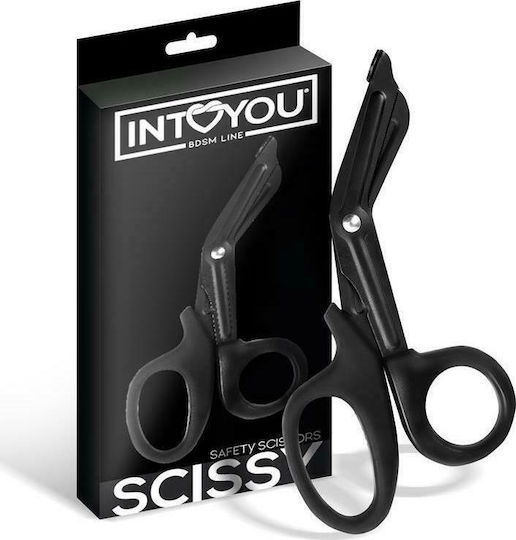 IntoYou BDSM Line Scissy Safety Scissors Accesoriu BDSM în Culoare Negru