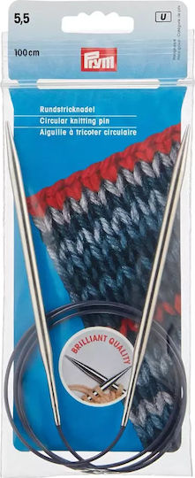 Prym Circular Knitting Needles Knitting Needles with Cable 100cm 212176