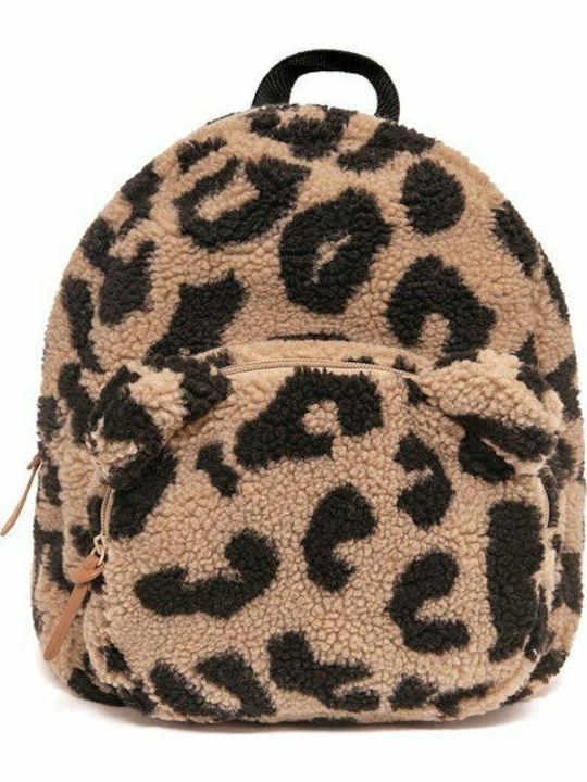 Petit Monkey Leopard Schulranzen Rucksack Kindergarten Braun