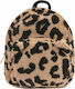 Petit Monkey Leopard Schulranzen Rucksack Kindergarten Braun