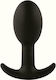 Feelztoys PLUGZ BUTT PLUG No 3 Πρωκτική Σφήνα Black 9cm
