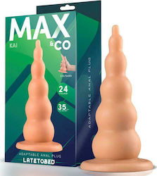 LateToBed Kai Anpassbare Analspielzeug Flesh 24cm LateToBed Kai Anpassbare Analspielzeug Flesh 24cm