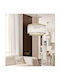 Viokef Karolina Pendant Light Gold with Crystals for Socket E27 22x220cm