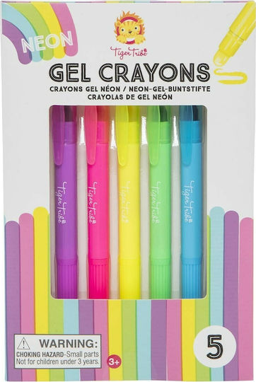 Tiger Tribe Neon Zeichenmarker Set 5Stück