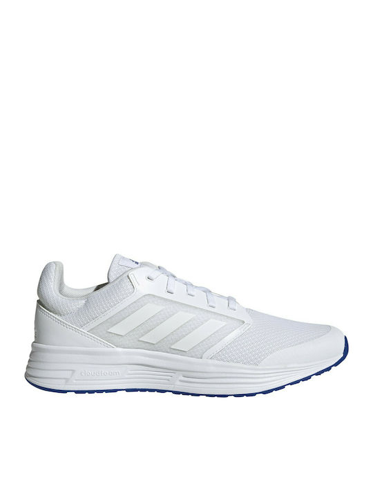 Adidas Galaxy 5 Ανδρικά Αθλητικά Παπούτσια Running Cloud White / Royal Blue